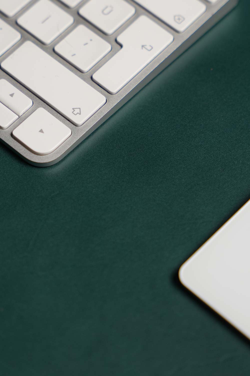 Yeşil - Deri Desk Pad