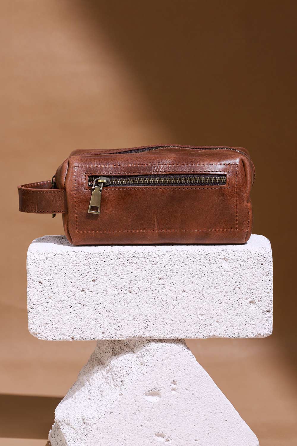 Nexus Deri Dopp Bag