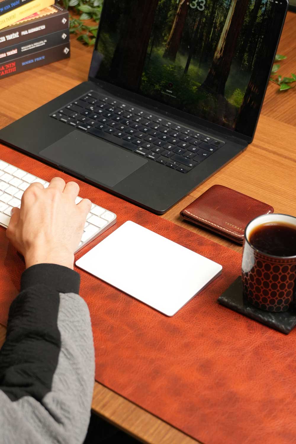 Konyak - Deri Desk Pad
