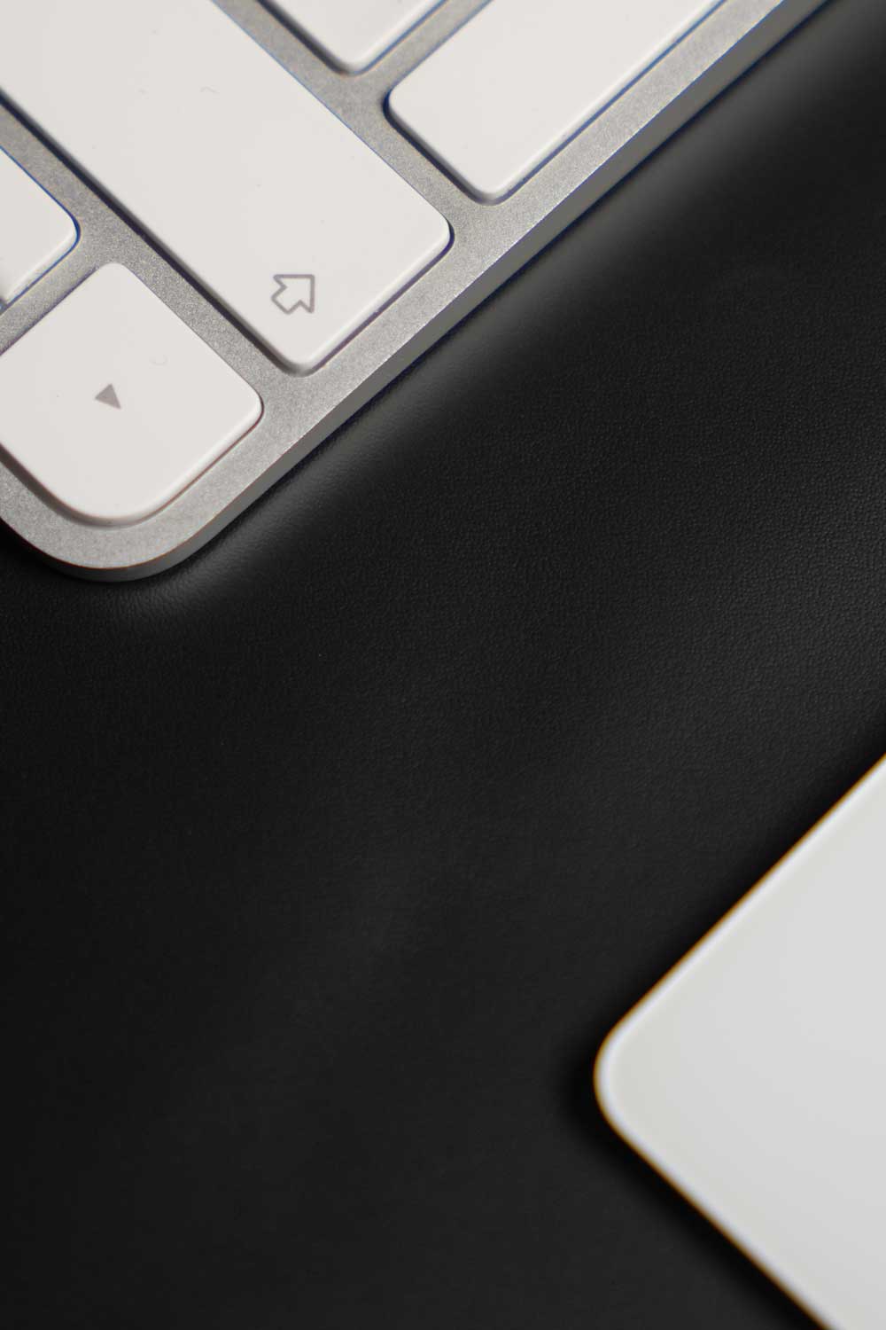 Siyah - Deri Desk Pad
