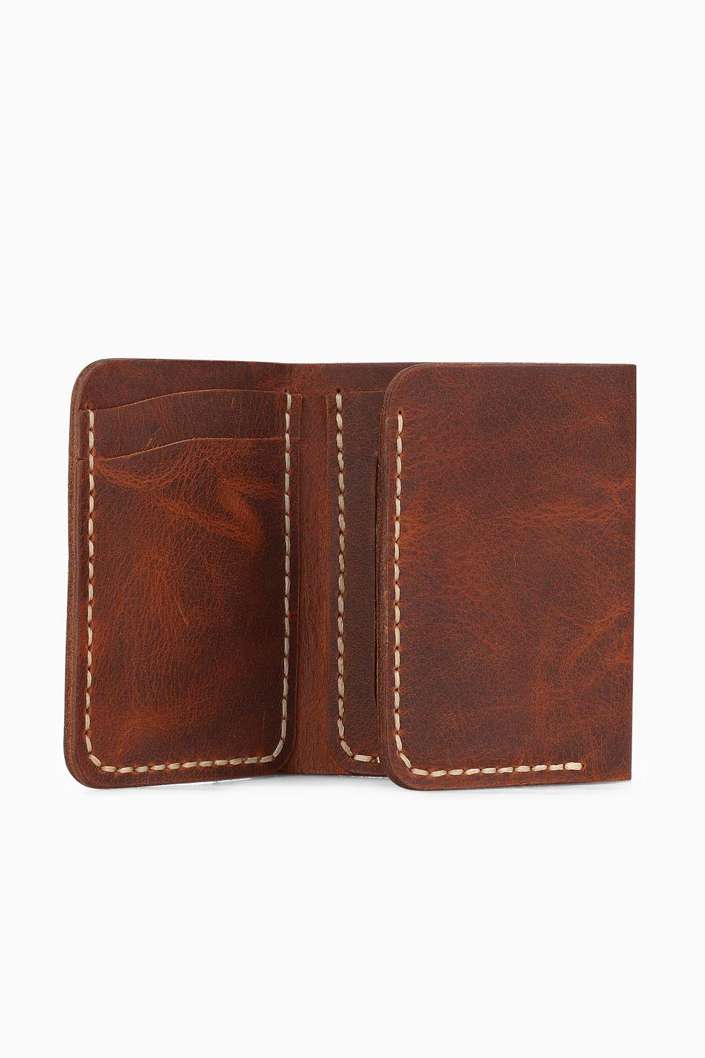 Ardıç – Taba Deri Trifold Cüzdan