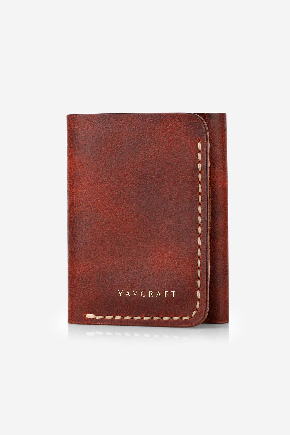 Ardıç – Tarçın Deri Trifold Cüzdan